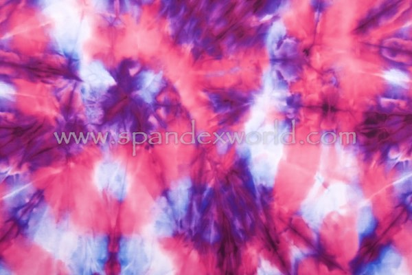 Printed Tie Dye (Hot Pink/Purple/Multi)