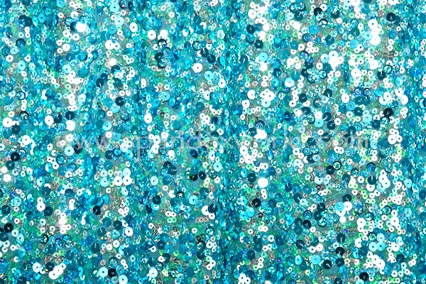 Non-Stretch Sequins (Turquoise Combo)