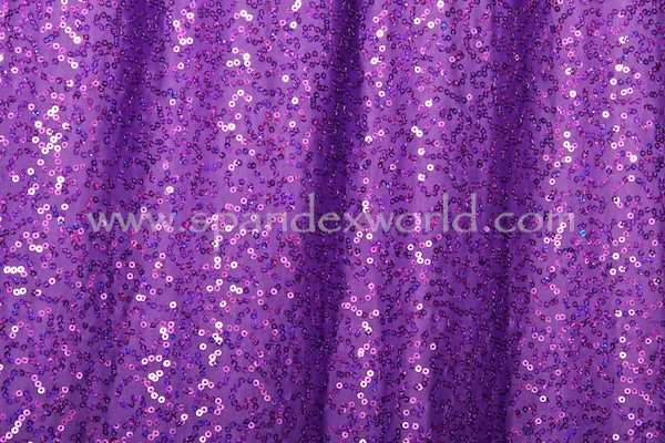 Holographic Stretch Sequins (Purple/Purple Holo)