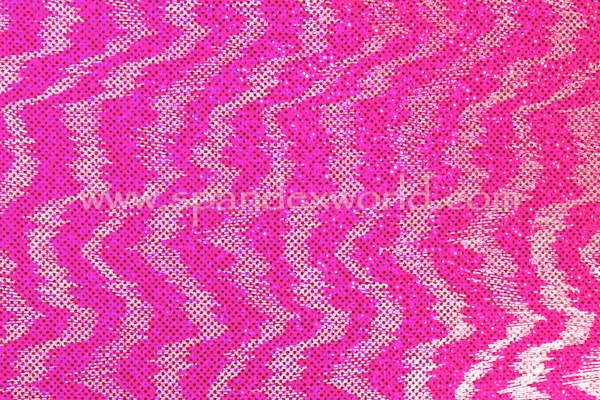 Pattern/Abstract Hologram (Hot Pink/Fuchsia/Silver)