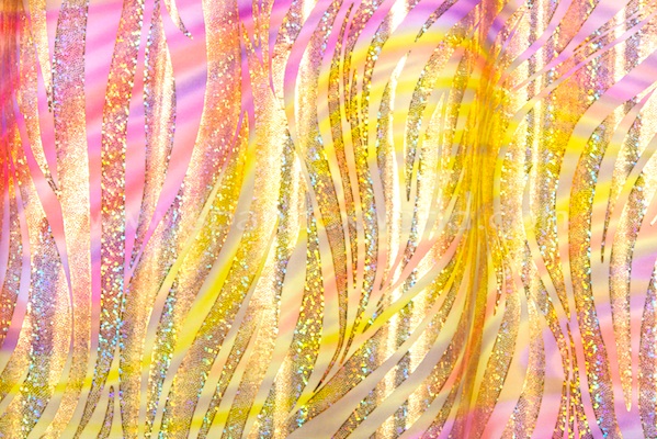 Pattern/Abstract Hologram (Pink/Yellow/Multi)
