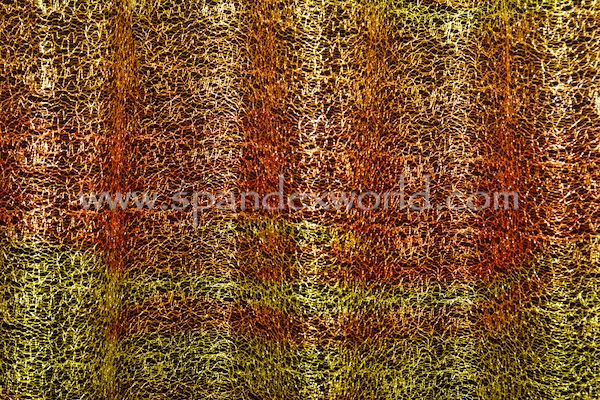 Sheer Glitter/Pattern (Orange/Yellow)