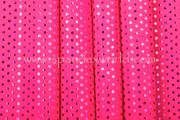 Holographic Dots (Hot Pink/Fuchsia Holo)
