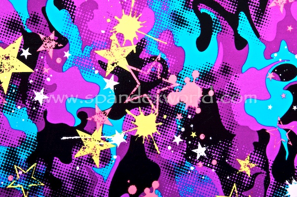 Abstract prints (Purple/Black/Multi)
