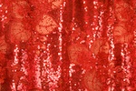 Non-Stretch Sequins(Red/Red)