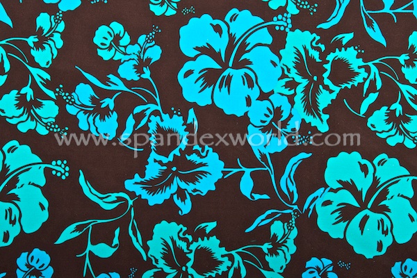 Floral Prints (Brown/Teal/Blue)