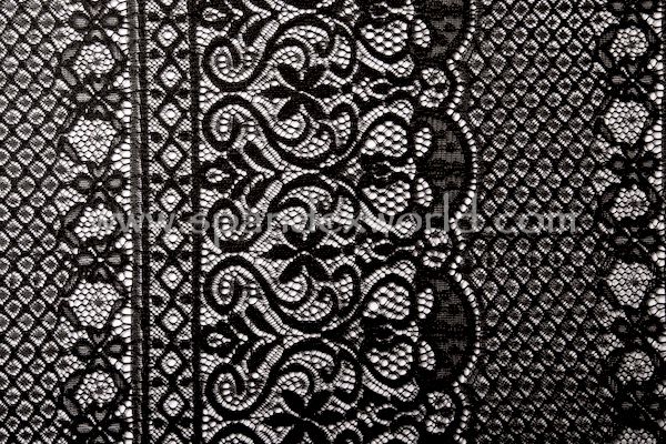Stretch Lace (Black)