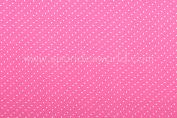Printed Polka Dots (Pink/White)