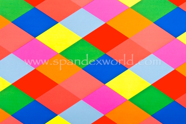 Printed Spandex (Multicolored) 