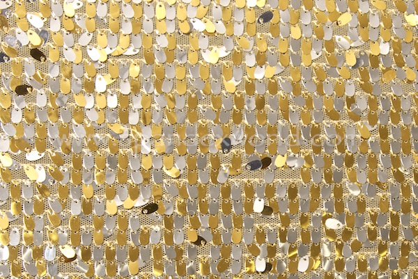 Non Stretch Sequins (Gold/Gold/Silver)