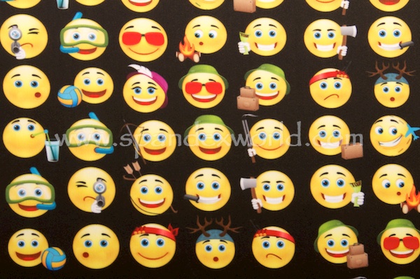 Emoji Print (Black/Multi)