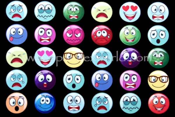 Emoji Print (Black/Multi)