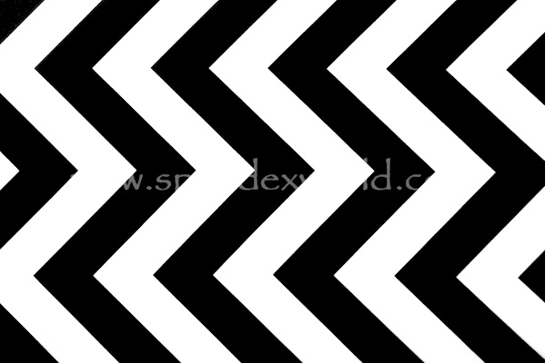 Printed Spandex (Black/White)