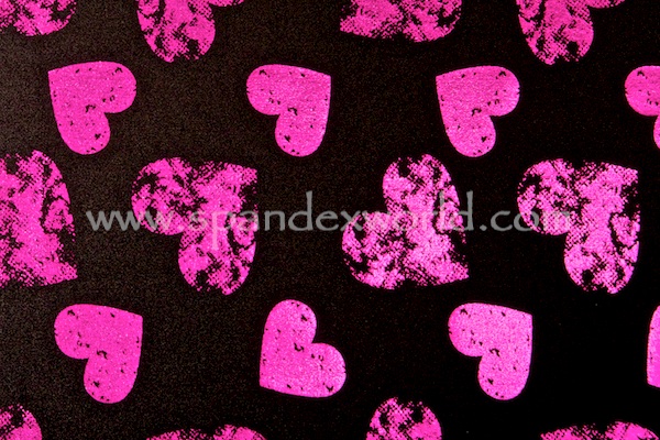 Pattern/Abstract Hologram (Black/Pink)