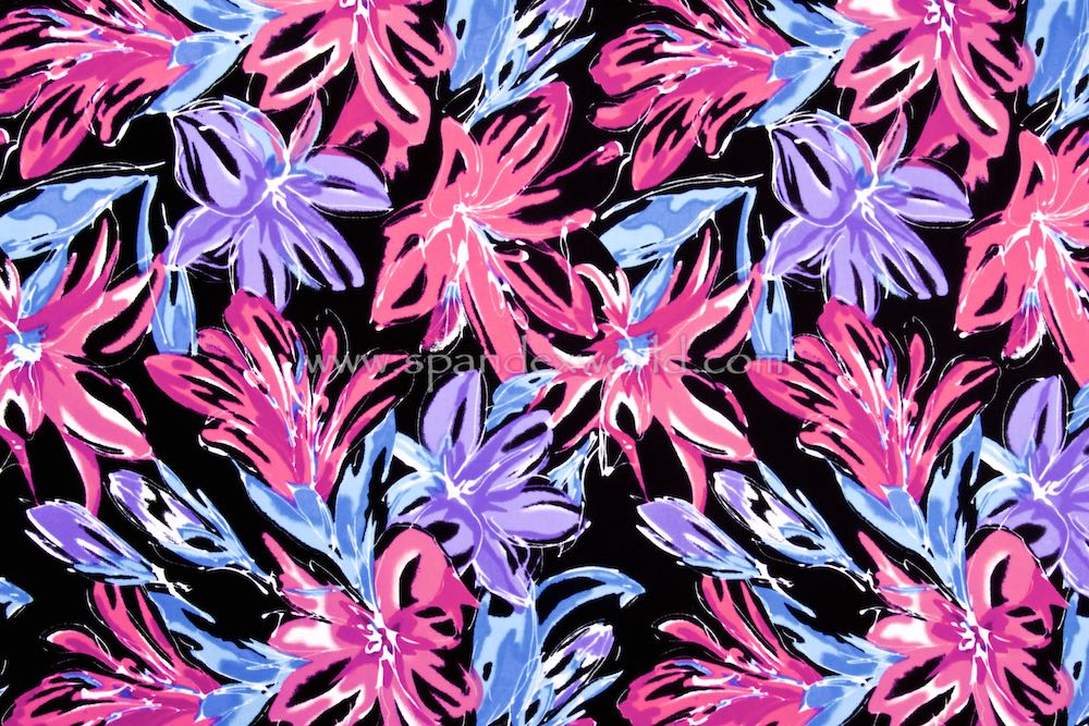 Floral Prints (Fuchsia/Purple/Multi)