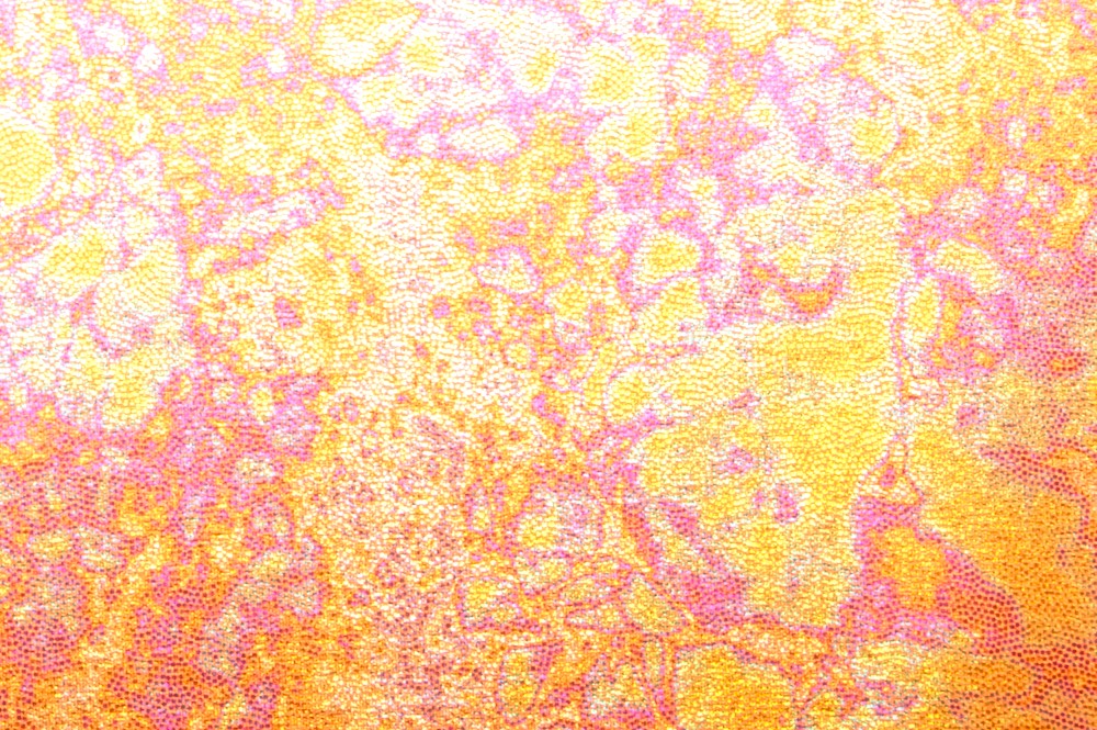 Pattern/Abstract Hologram (Orange/Multi)
