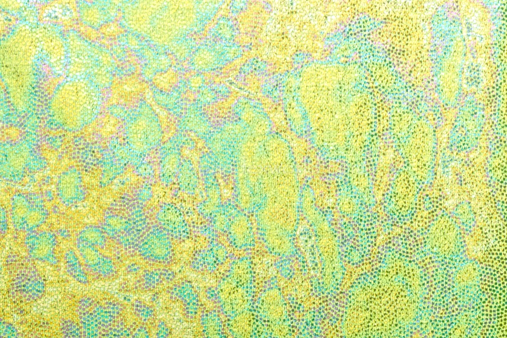 Pattern/Abstract Hologram (Lime/yellow Multi)