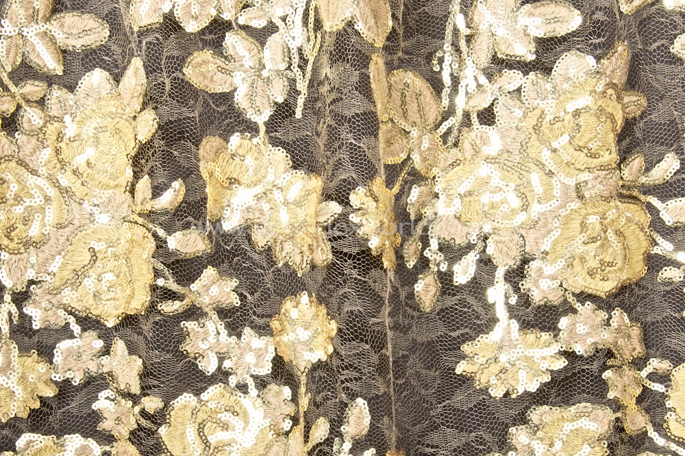 Non Stretch Sequins (Gold/Gold)