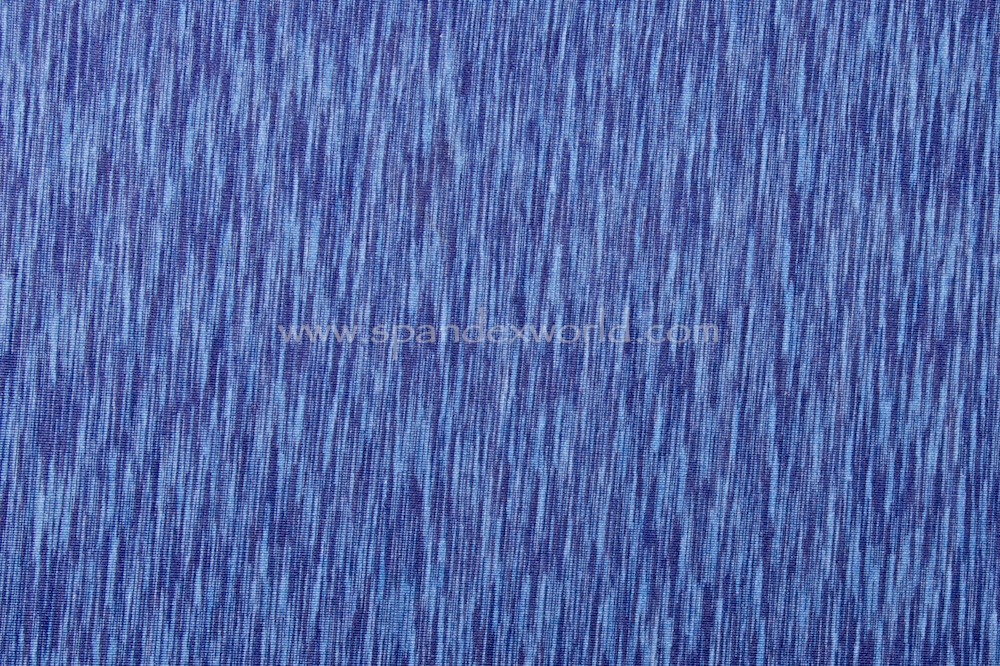 Abstract Print Spandex (Blue/Royal)
