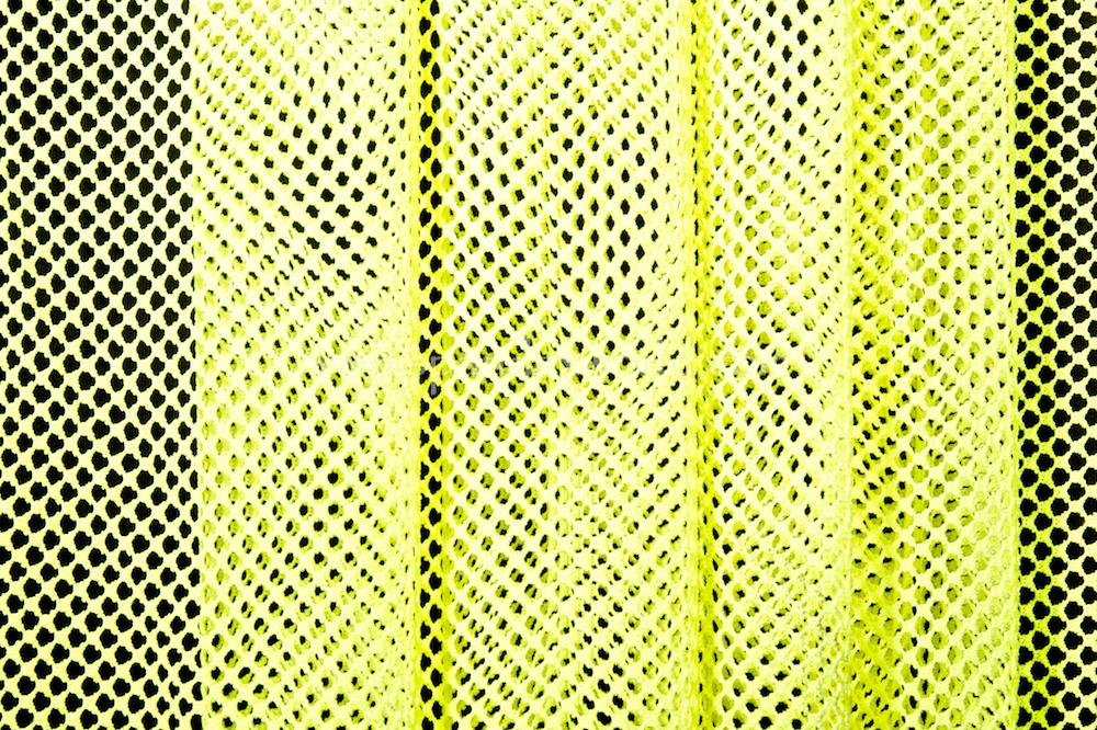 Small Hole Fishnet (Neon Yellow)