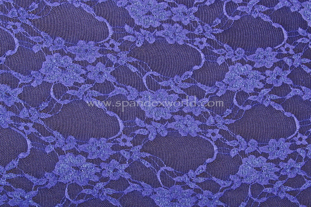 Stretch Lace (Dark Royal)