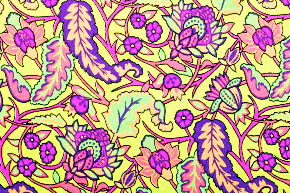 Floral Prints (Neon lime/Orange/Coral/Purple/Multi)