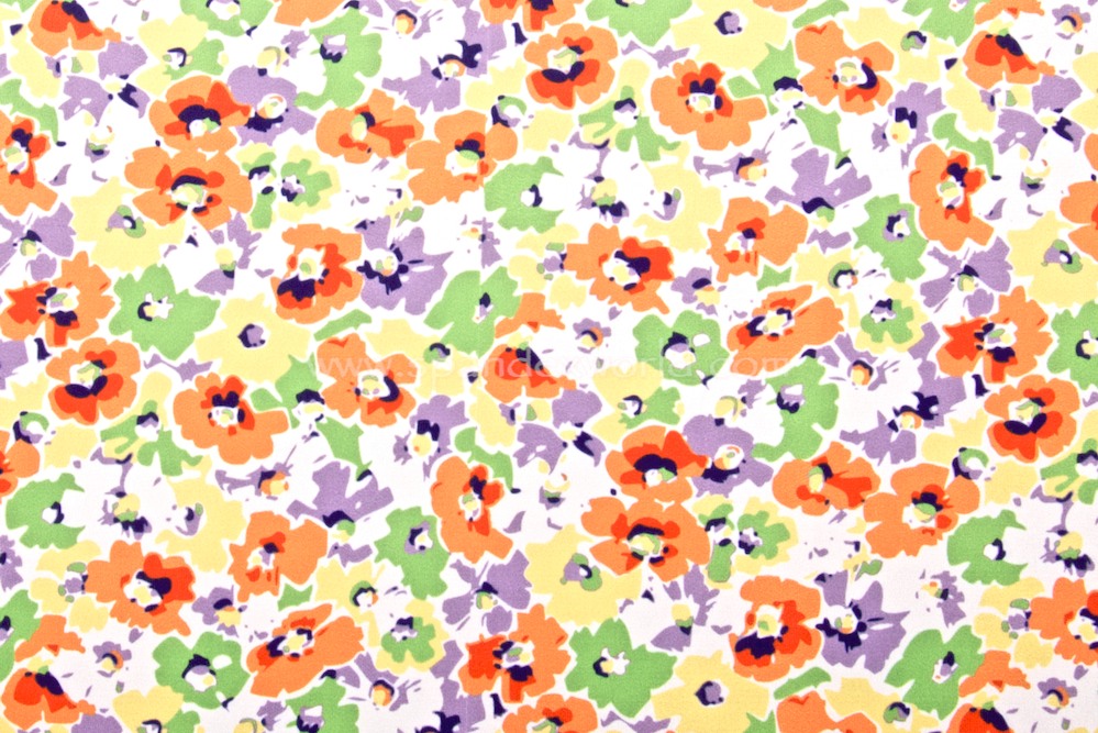 Floral Prints (White/Orange/Green/Multi)