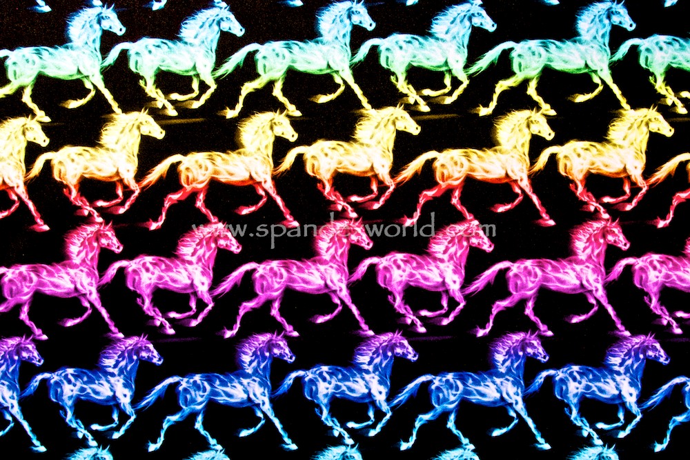 Printed Spandex (Horse)