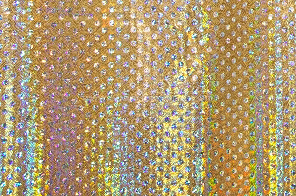 Reflective holographic Dots (Gold/Gold/Silver Holo)