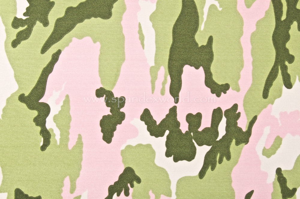 Printed Camouflage (Dark Olive/Lime/Pink/Multi)
