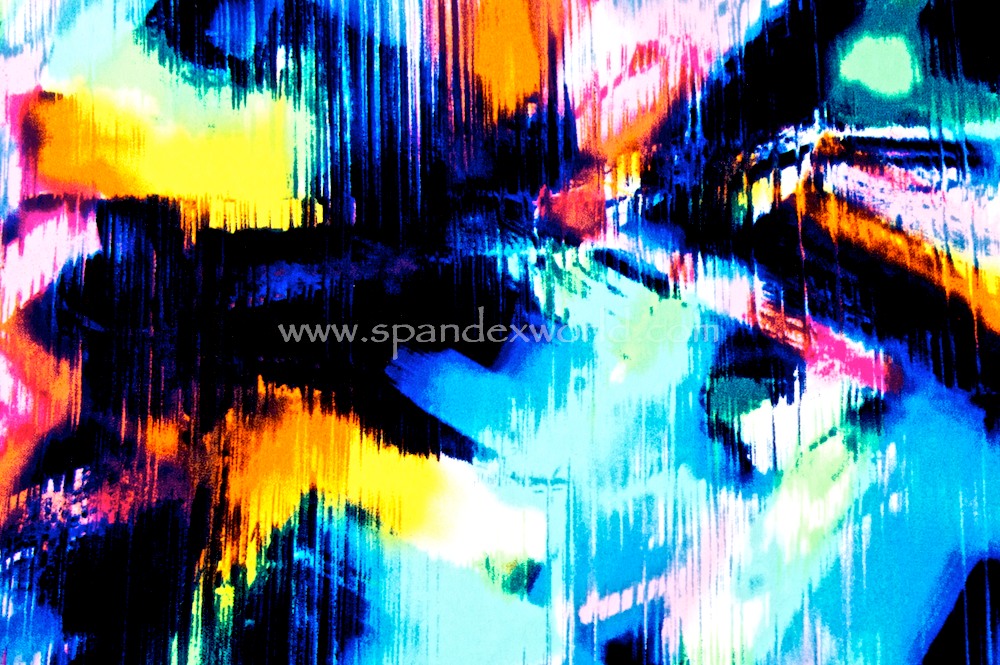 Abstract print (Black/Pink/Blue/Yellow/Multi)