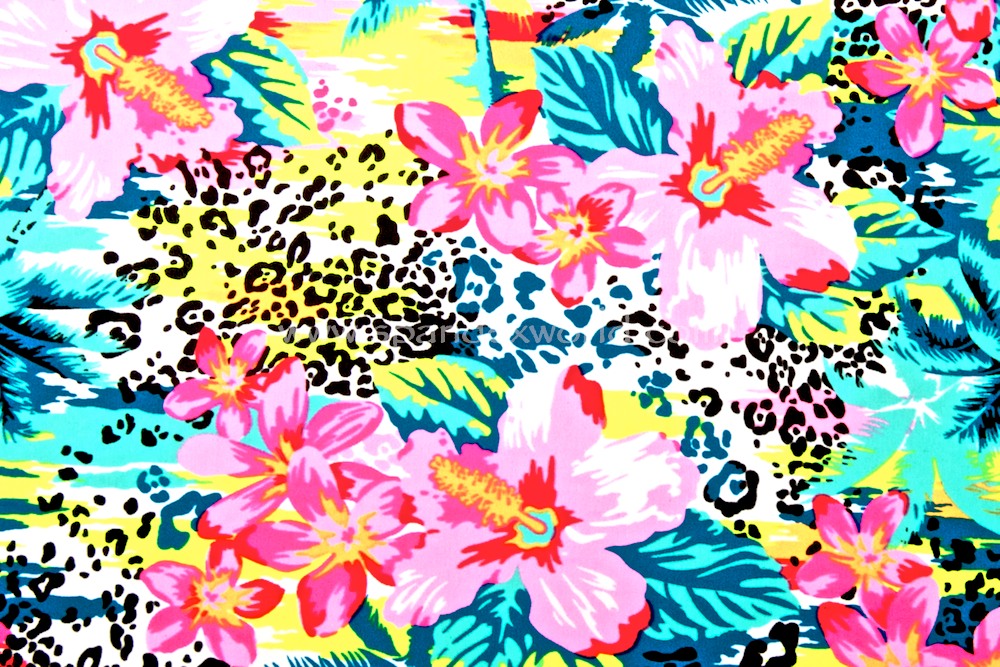 Floral Prints (White/Hot Pink/Multi)
