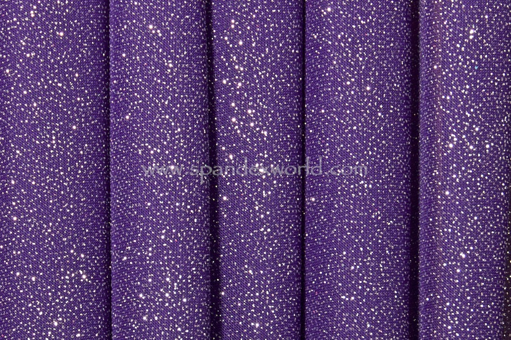 Sheer Glitter/Pattern (Purple/Silver)
