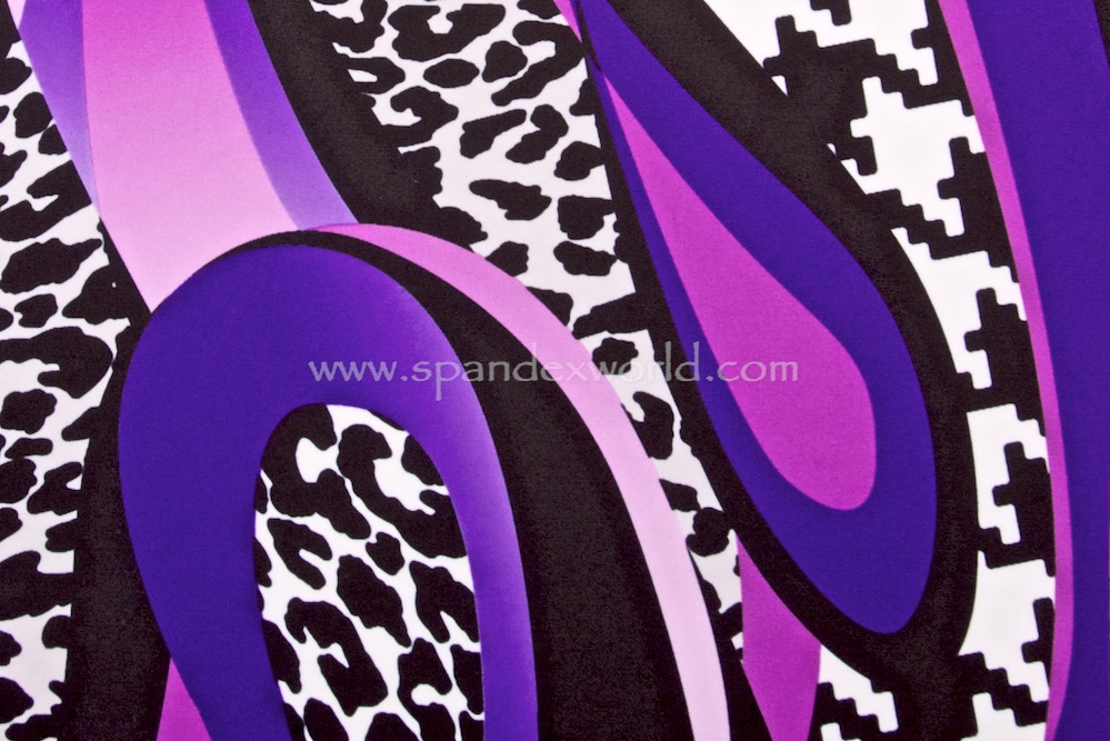 Abstract Prints (Purple/Fuchsia/Black/Multi)
