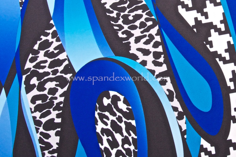 Abstract Prints (Royal/Turquoise/Black/Multi)