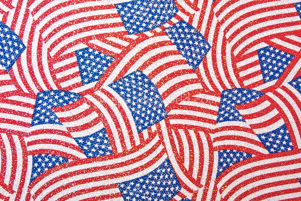 Pattern/Abstract Hologram (U.S.A flag)