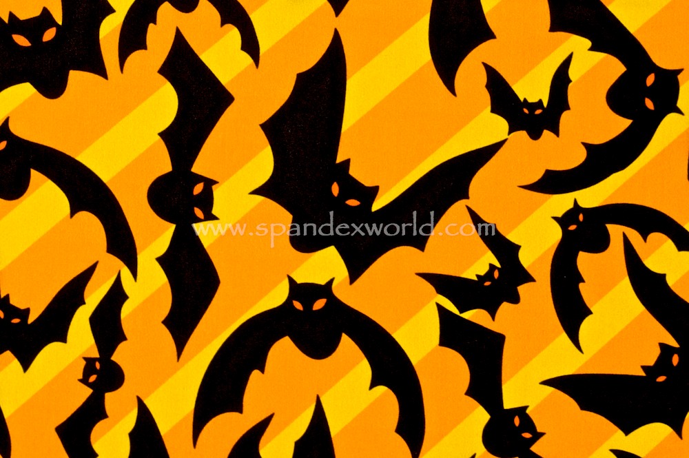 Spooky Print (Black/Orange/Yellow)