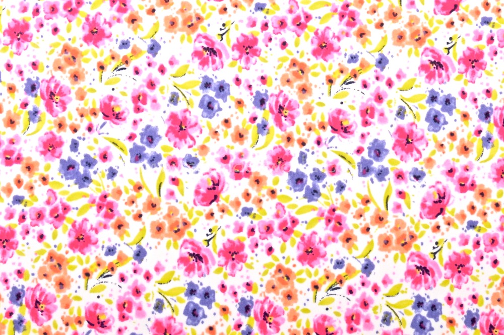 Floral Prints (White/Pink/Lime Yellow/Multi)