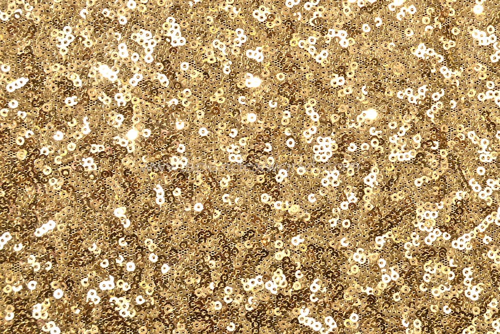 Non-Stretch Sequins (Gold/Gold)