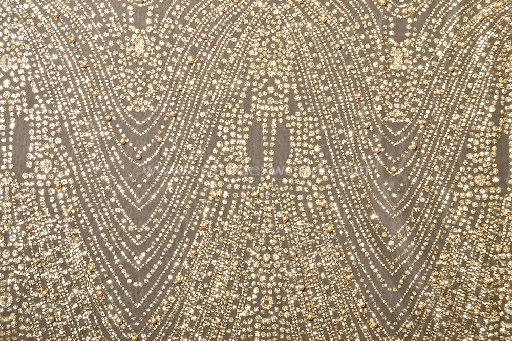 Non-Stretch Sequins (Gold/Gold)