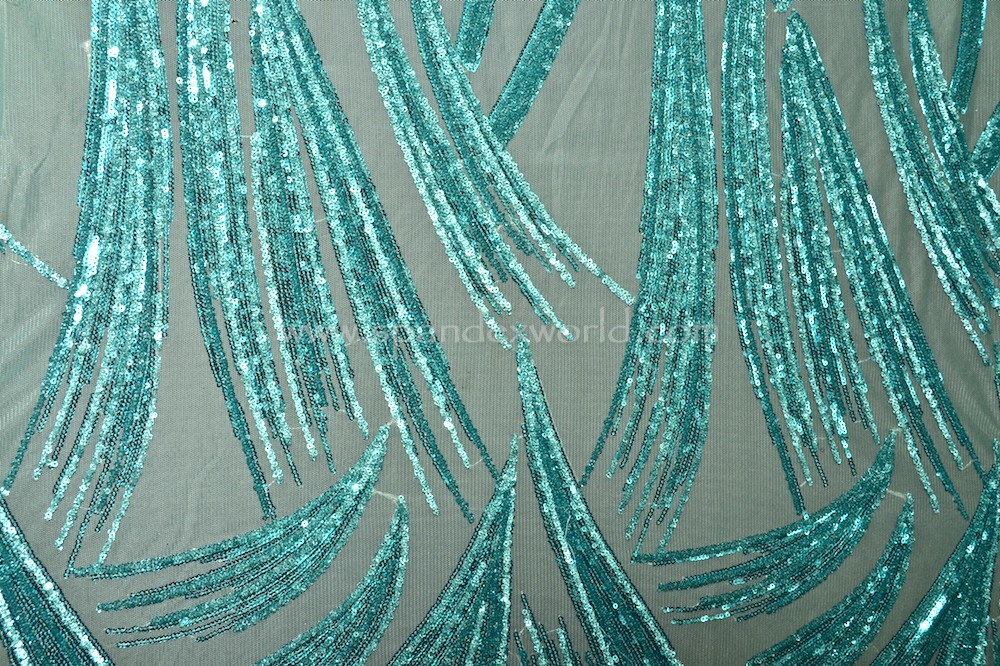 Non-Stretch Sequins (Mint/Turquoise)