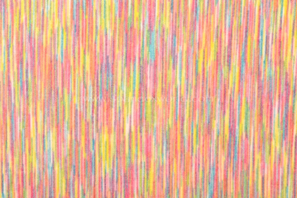 Space Dye Print Spandex (Pink/Yellow/Multi)