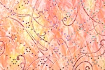 Glitter/Pattern Stretch Velvet (Orange/Pink/Silver/Multi)