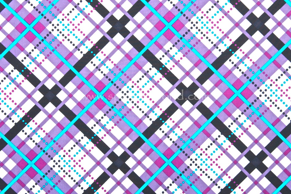 Plaid Print (Purple/Multi)