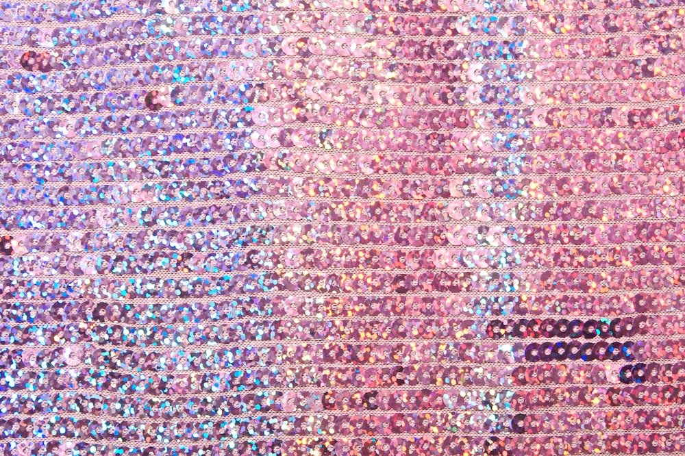 Stretch Sequins (Pink/Pink Holo)
