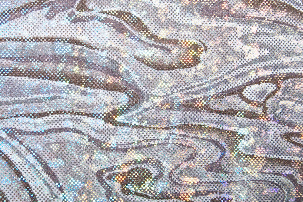 Pattern/Abstract Hologram (Gray/Charcoal/Multi)