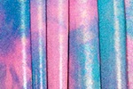 Oil silk Tie Dye Mystique (Blue/Pink/Purple/Irrid)
