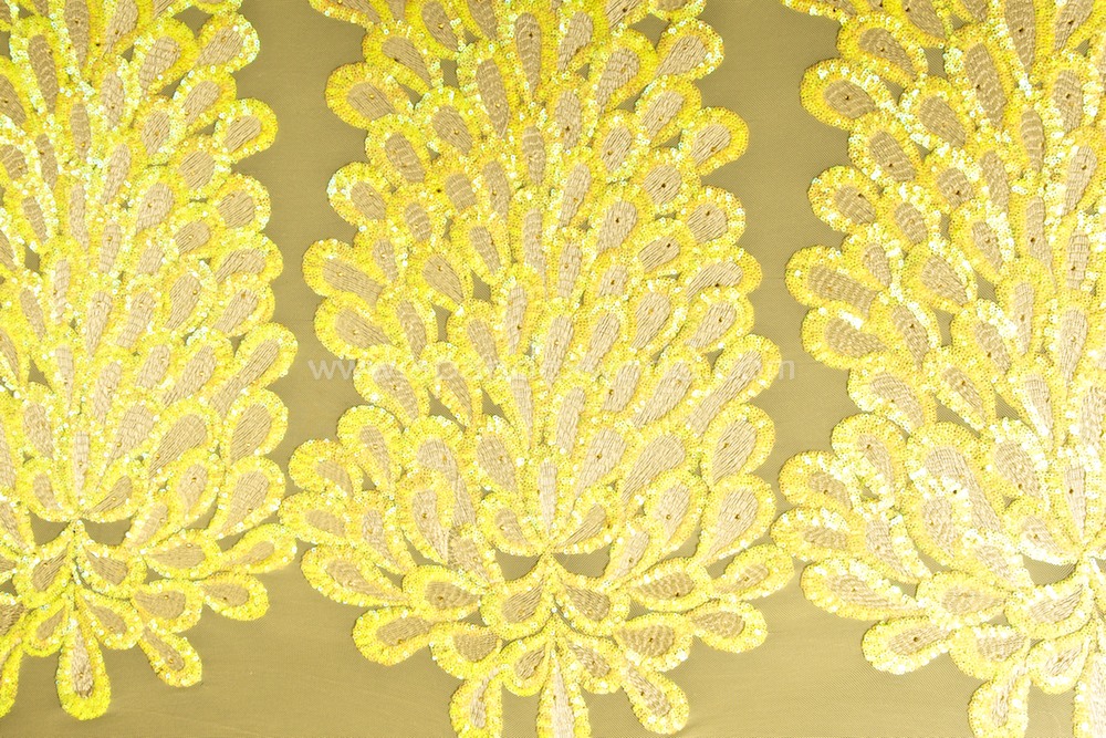 Stretch Sequins (Yellow/Lt. Yellow/Yellow Pearl)