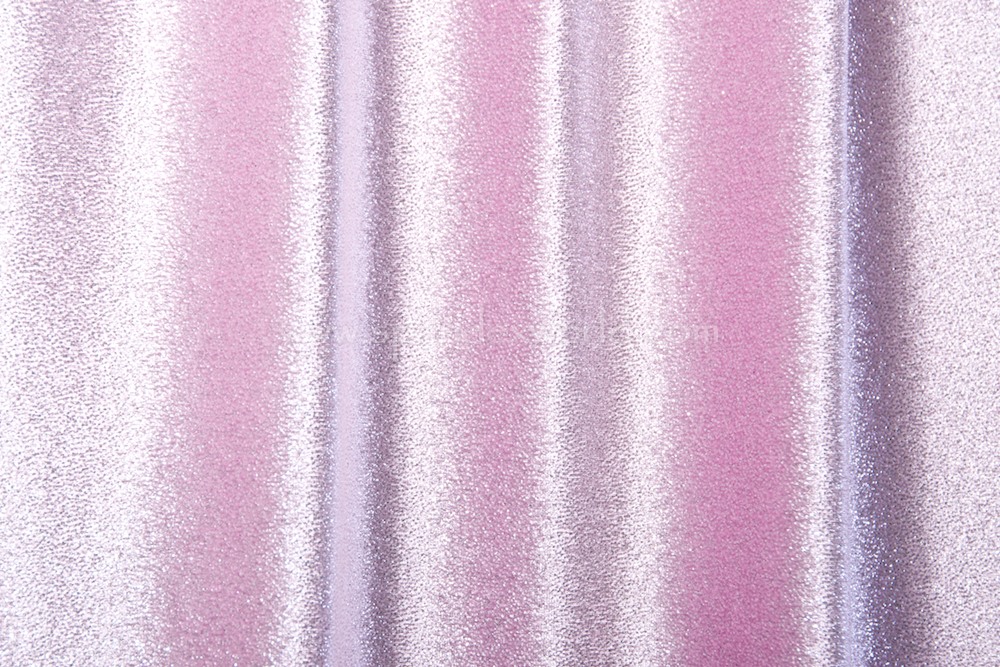Glitter/Solid Stretch Velvet (Lavender/Silver Glitter)