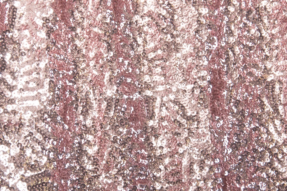 Stretch Sequins (Pink/Dusty Rose)